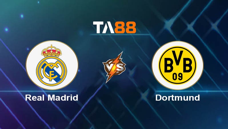 TA88 Soi kèo bóng đá trận đấu Real Madrid vs Dortmund 03h00 06/07/2025